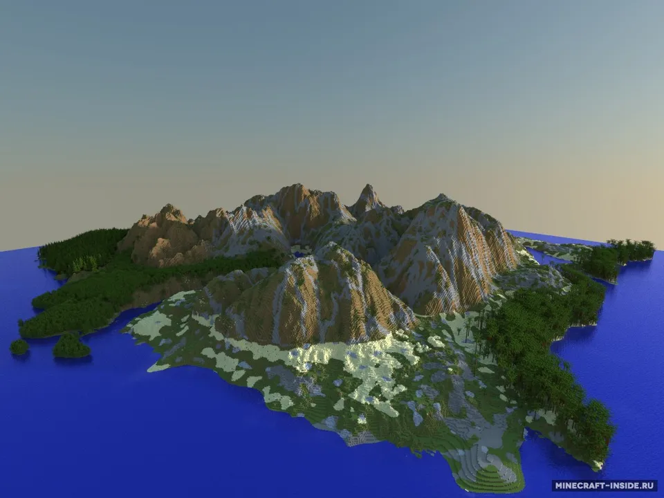 Ultra Realistic Minecraft Terrain — Minecraft xarita, rasm 2