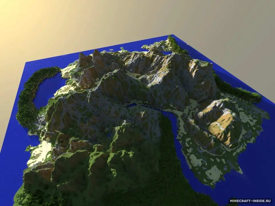 Ultra Realistic Minecraft Terrain — Minecraft xarita, rasm 3