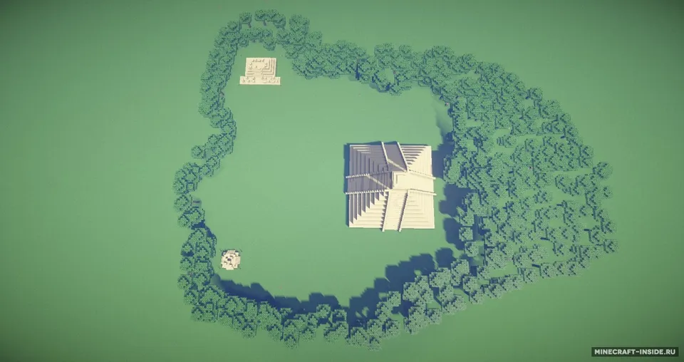 Chichen Itza — Minecraft xarita, rasm 6