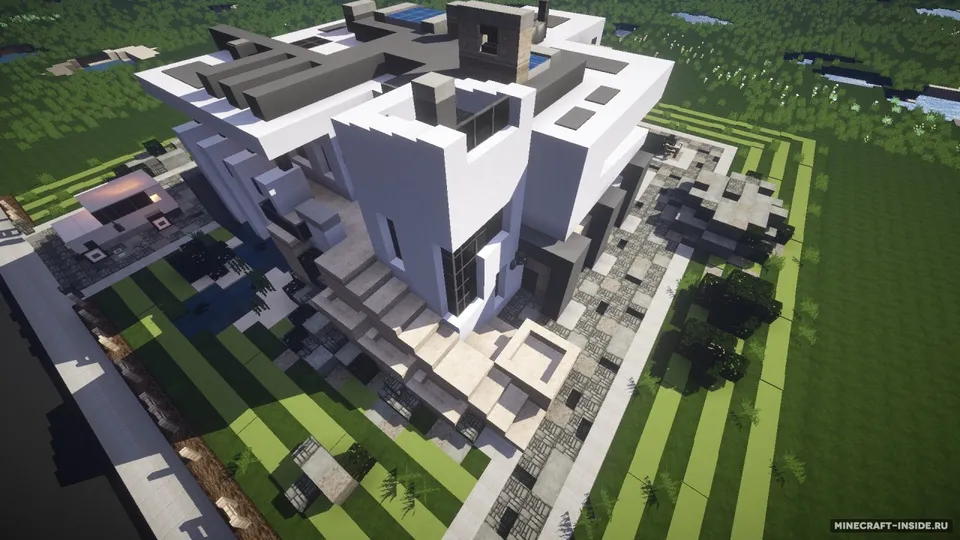 Phased - Modern house — Minecraft xarita, rasm 2