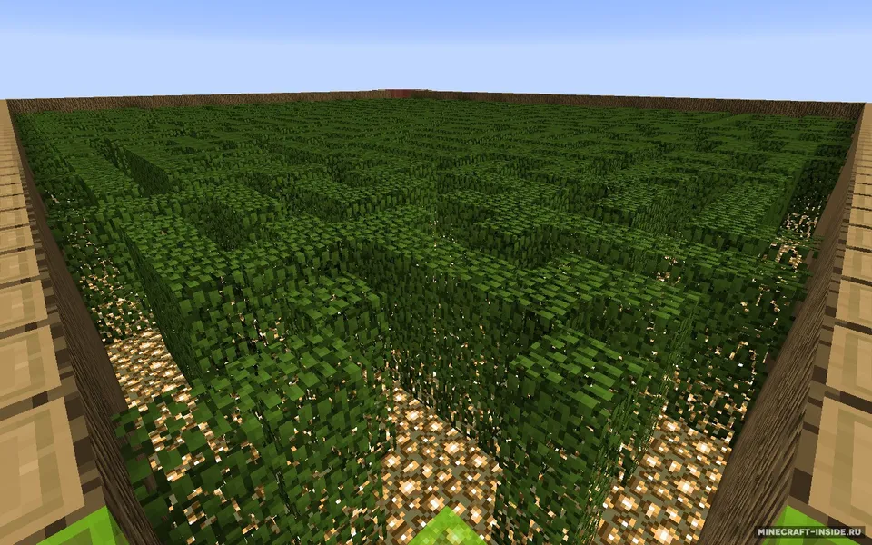 Leaf Maze — Minecraft xarita, rasm 2