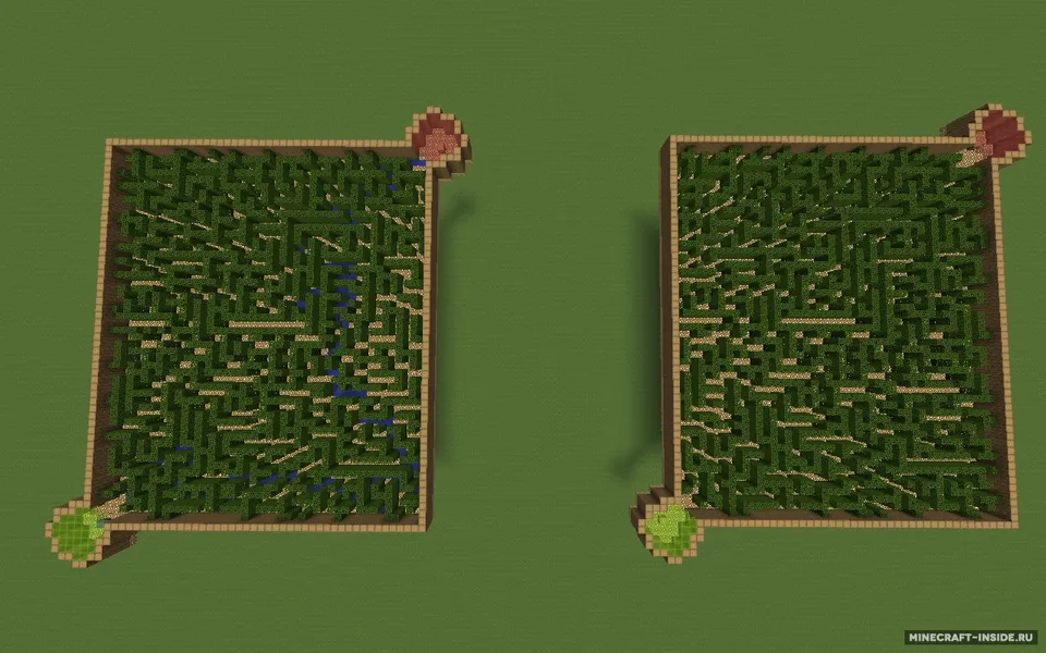 Leaf Maze — Minecraft xarita, rasm 3