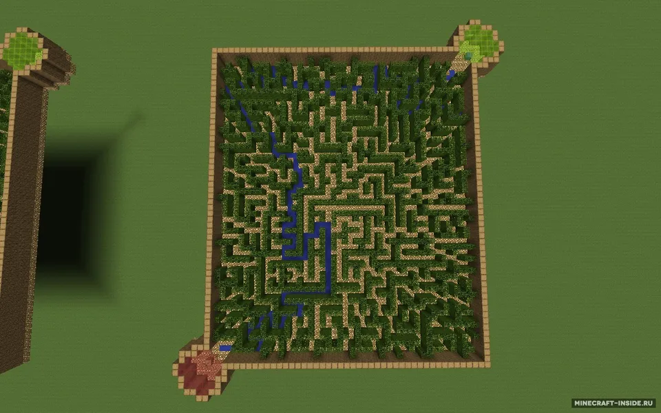 Leaf Maze — Minecraft xarita, rasm 5