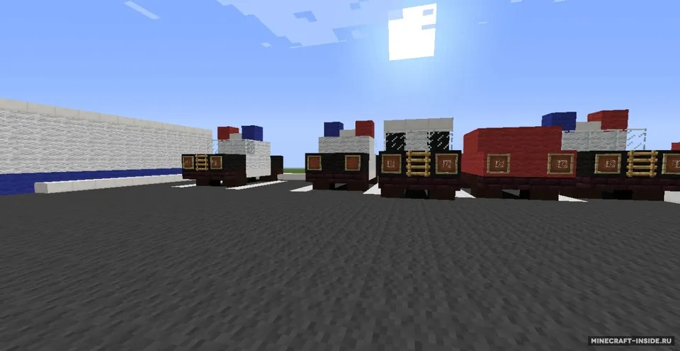 Smal Police Station for Small Town — Minecraft xarita, rasm 2
