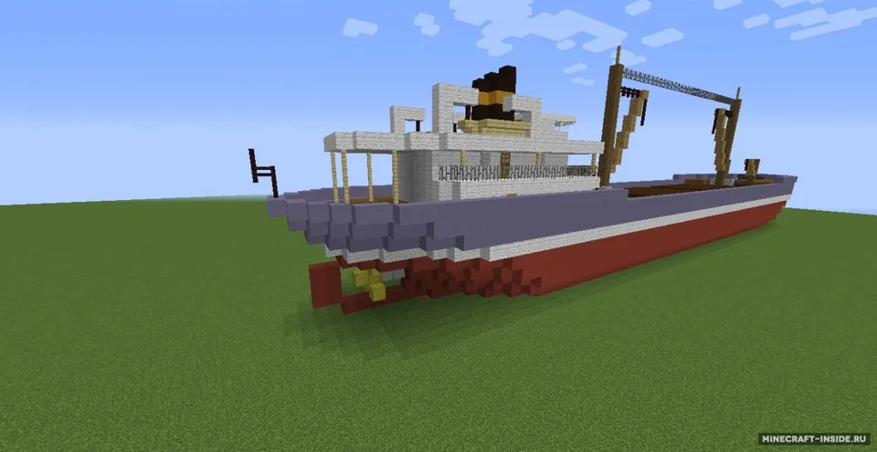 Cargo Ship — Minecraft xarita, rasm 2