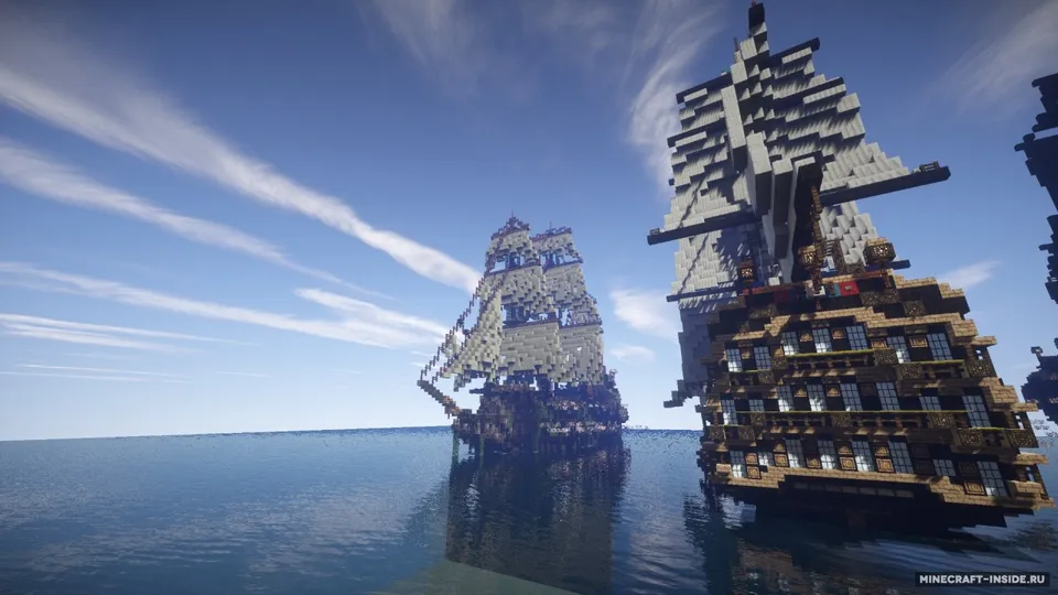 Pirate of the Caribbeans battle — Minecraft xarita, rasm 2