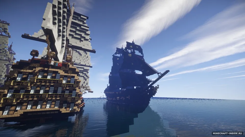 Pirate of the Caribbeans battle — Minecraft xarita, rasm 3