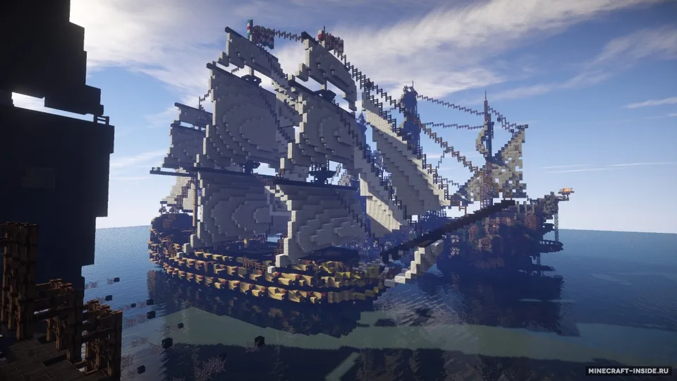 Pirate of the Caribbeans battle — Minecraft xarita, rasm 5