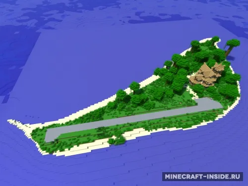 Green Island — Minecraft xarita, rasm 1