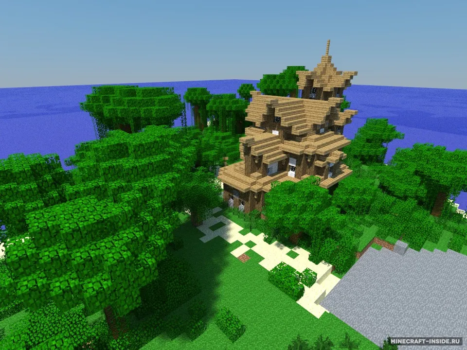 Green Island — Minecraft xarita, rasm 2