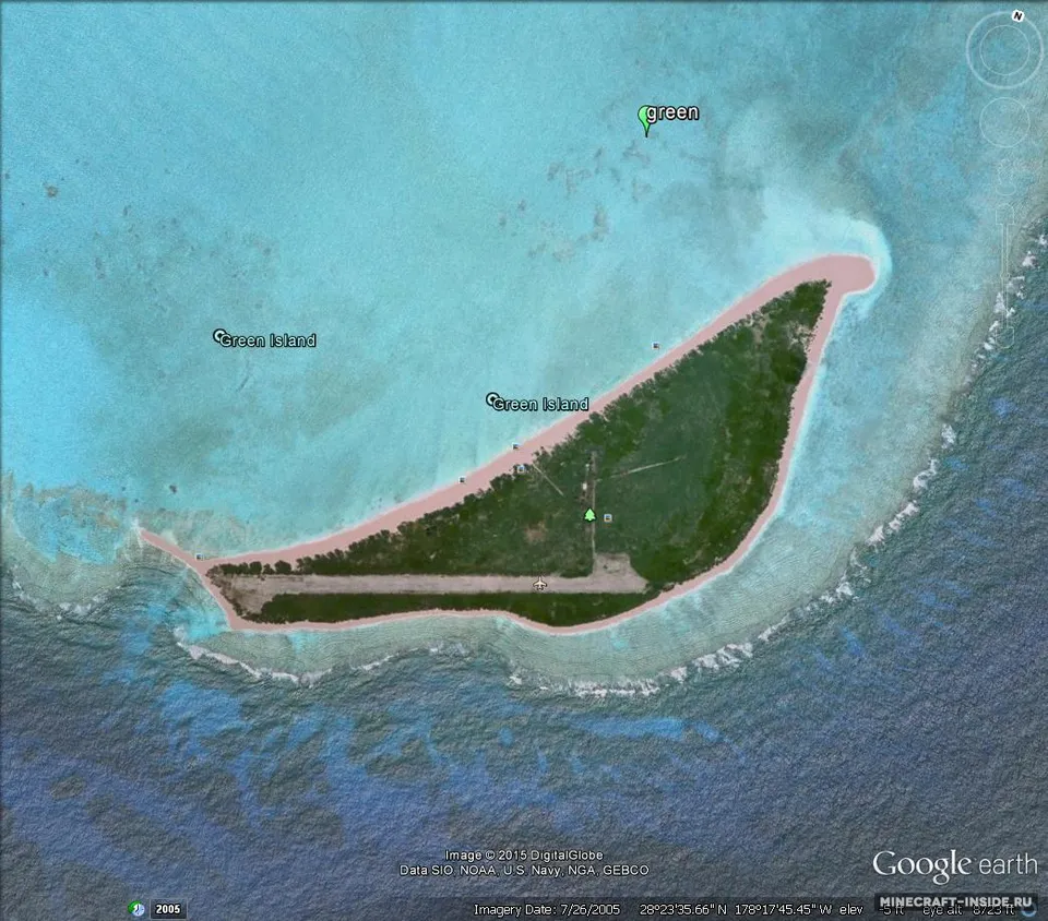 Green Island — Minecraft xarita, rasm 5