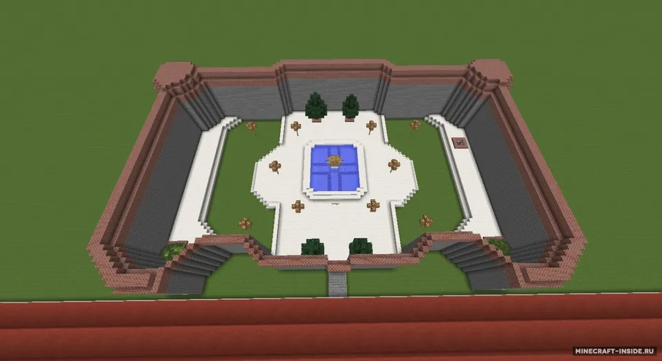 Princess Peach's Castle — Minecraft xarita, rasm 2