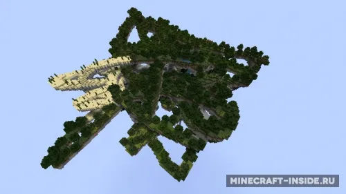 Floating Survival Island — Minecraft xarita, rasm 1