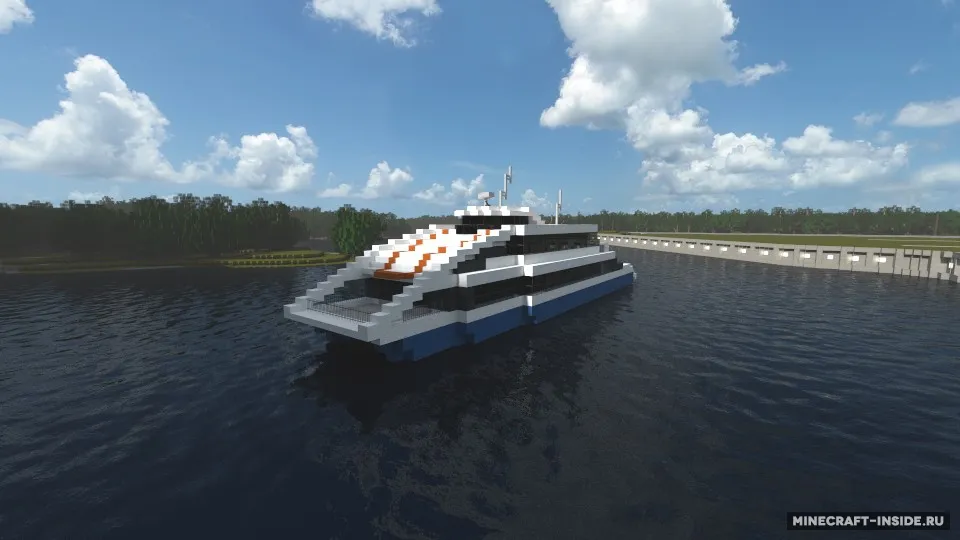 DAMEN FAST FERRY — Minecraft xarita, rasm 2