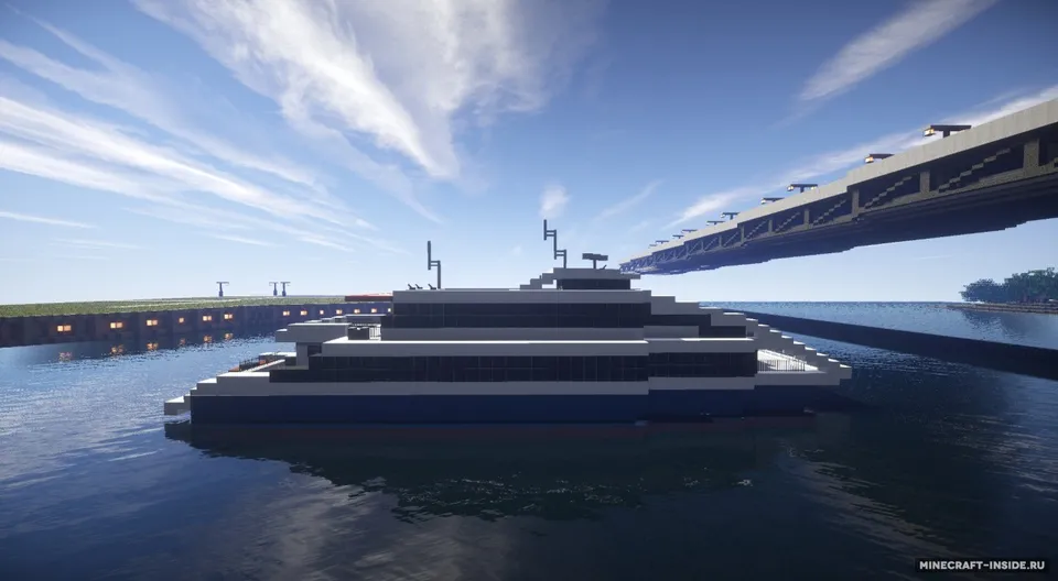 DAMEN FAST FERRY — Minecraft xarita, rasm 3