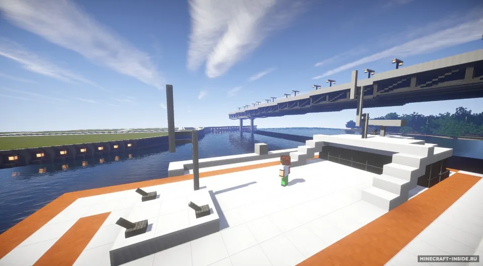 DAMEN FAST FERRY — Minecraft xarita, rasm 4