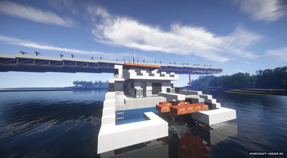 DAMEN FAST FERRY — Minecraft xarita, rasm 5