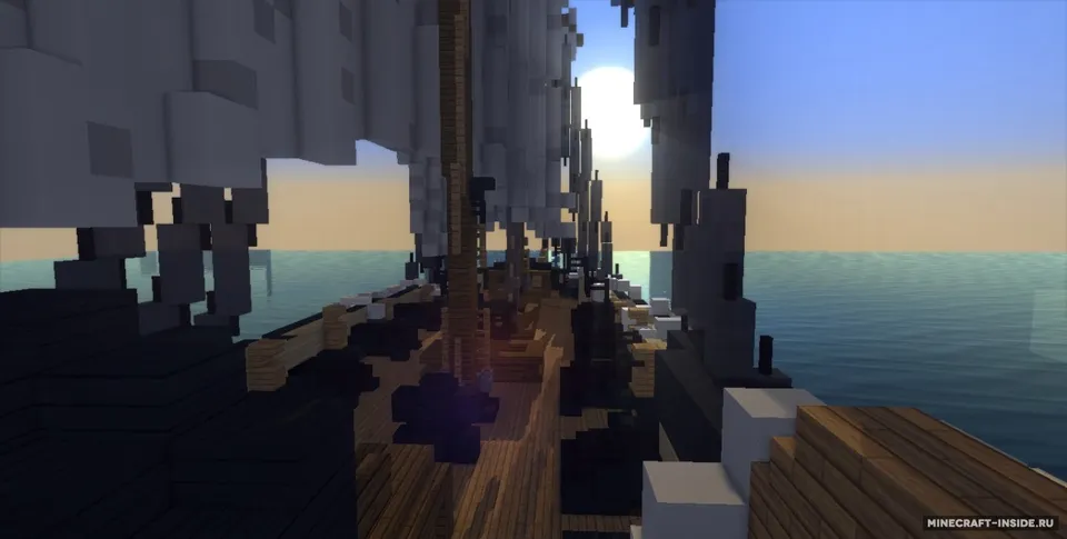 Lougre "Le Cerbère" — Minecraft xarita, rasm 3