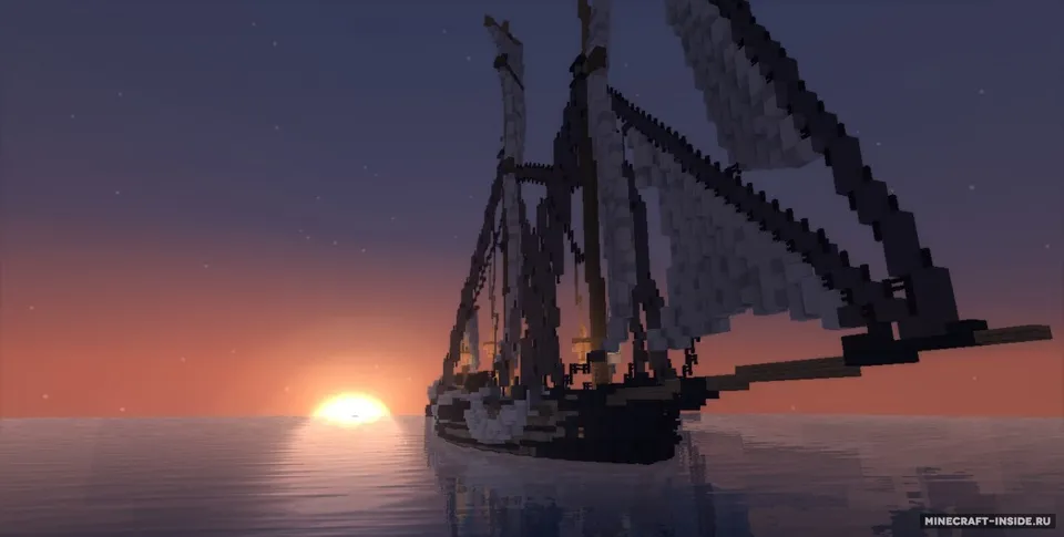 Lougre "Le Cerbère" — Minecraft xarita, rasm 5