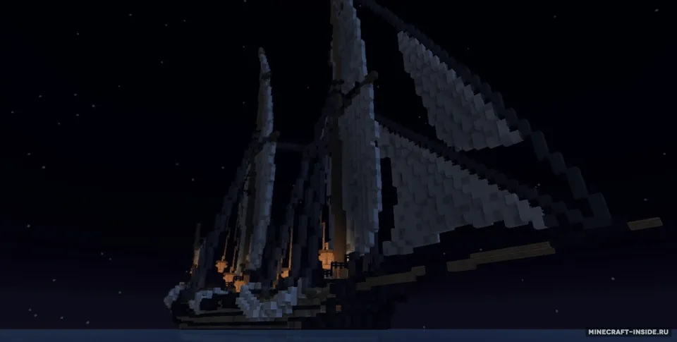 Lougre "Le Cerbère" — Minecraft xarita, rasm 7