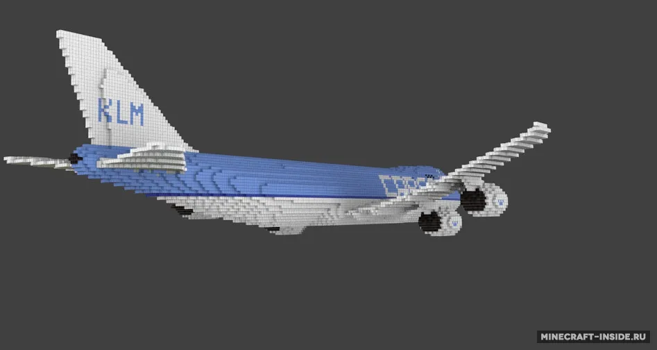 Boeing 747-8F — Minecraft xarita, rasm 3