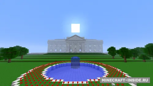 Oq uy — Minecraft xarita, rasm 1