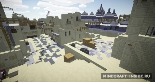 CounterStrike GO|De Dust_II — Minecraft xarita, rasm 1