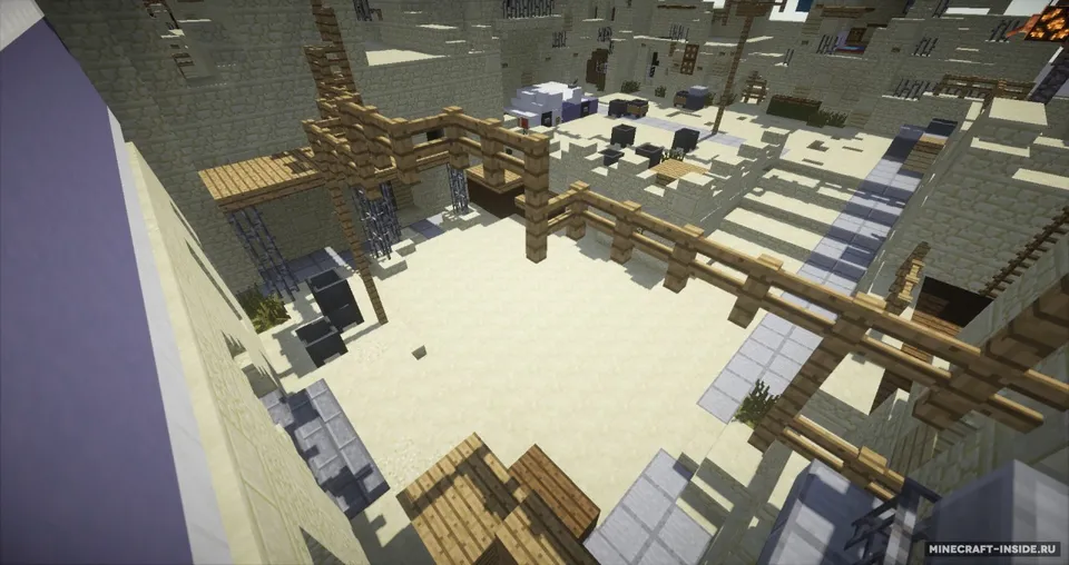 CounterStrike GO|De Dust_II — Minecraft xarita, rasm 3