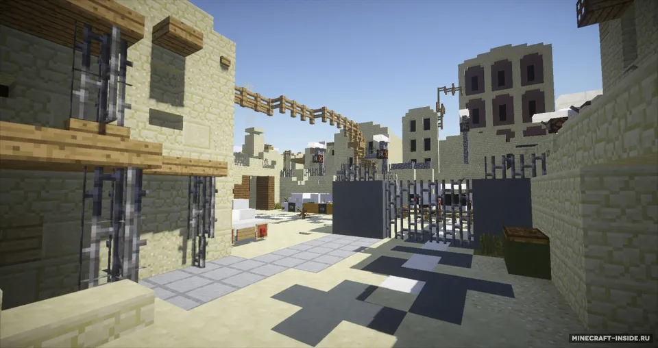 CounterStrike GO|De Dust_II — Minecraft xarita, rasm 5