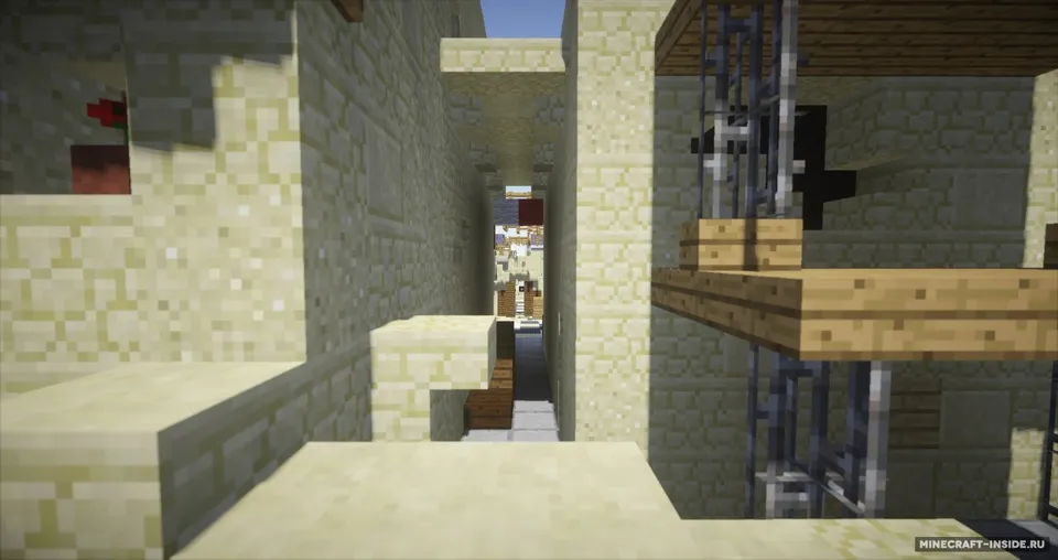 CounterStrike GO|De Dust_II — Minecraft xarita, rasm 6