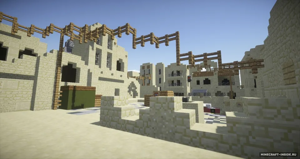 CounterStrike GO|De Dust_II — Minecraft xarita, rasm 8