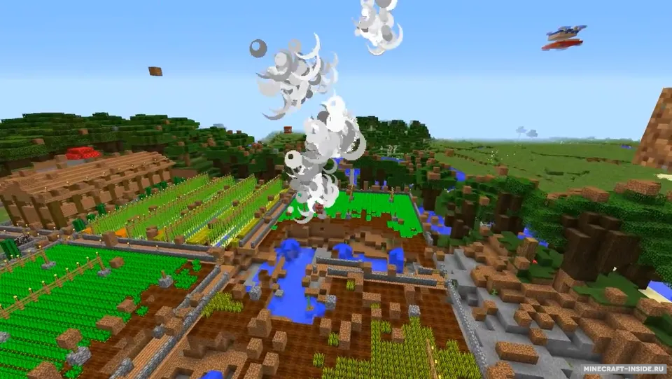 Block-Throwing Tornadoes — Minecraft xarita, rasm 2