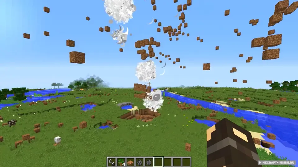 Block-Throwing Tornadoes — Minecraft xarita, rasm 3
