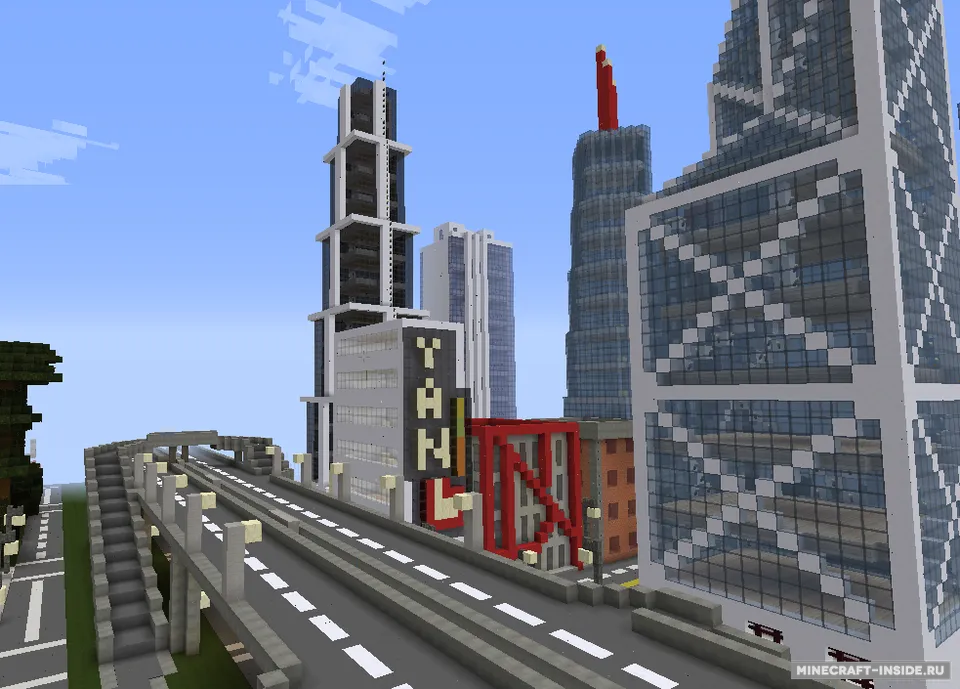 Modern city — Minecraft xarita, rasm 3