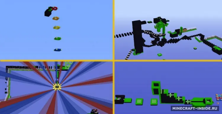 Bouncer Speed Slime Parkour — Minecraft xarita, rasm 2