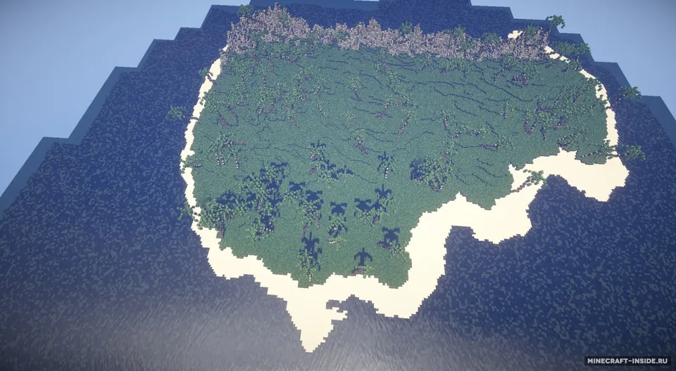 Tropical Island — Minecraft xarita, rasm 5