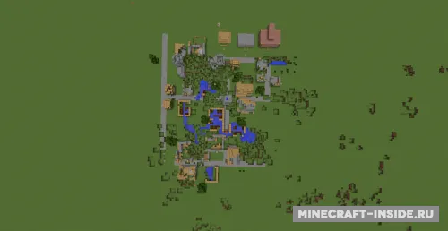 Wither Village — Minecraft xarita, rasm 1
