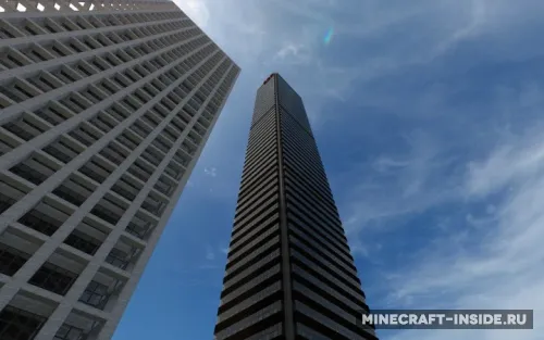 Aon Centre Los Angeles — Minecraft xarita, rasm 1
