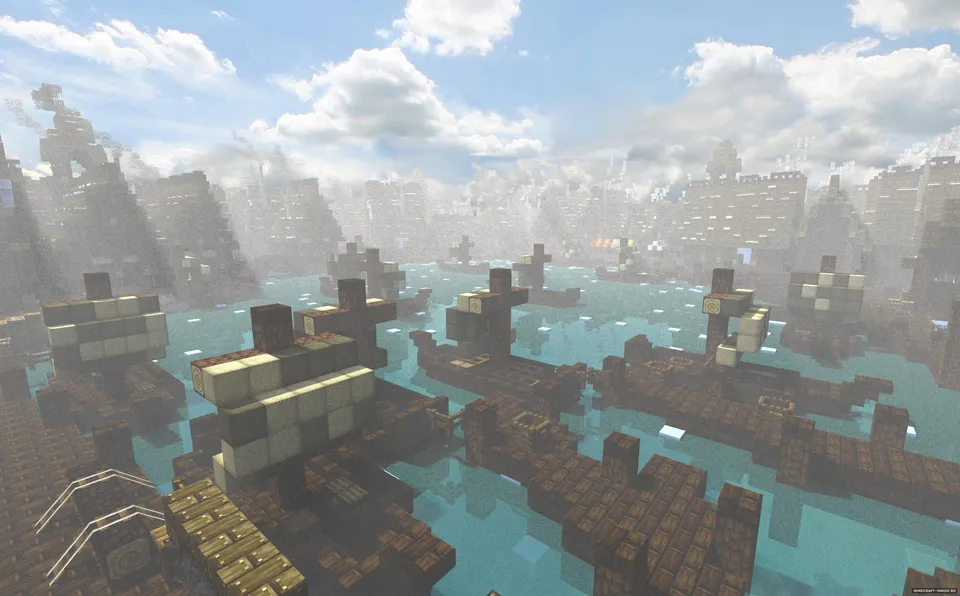 Esgaroth - A Lord of the Rings Build — Minecraft xarita, rasm 3