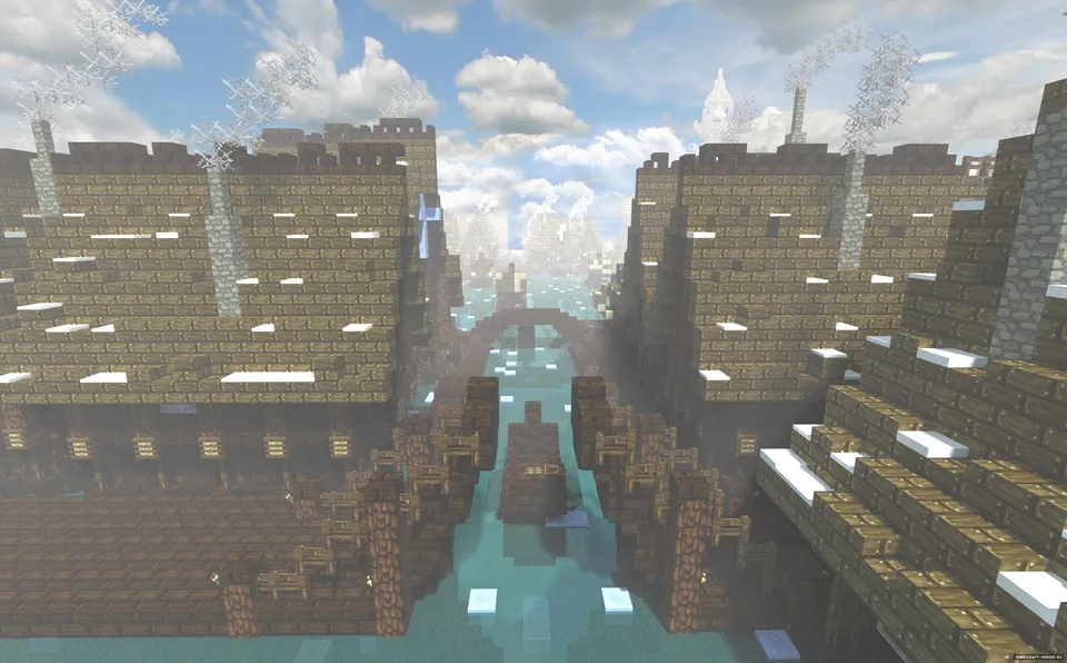 Esgaroth - A Lord of the Rings Build — Minecraft xarita, rasm 5