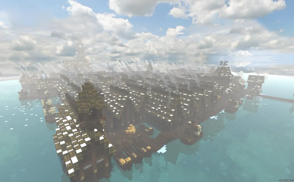 Esgaroth - A Lord of the Rings Build — Minecraft xarita, rasm 7