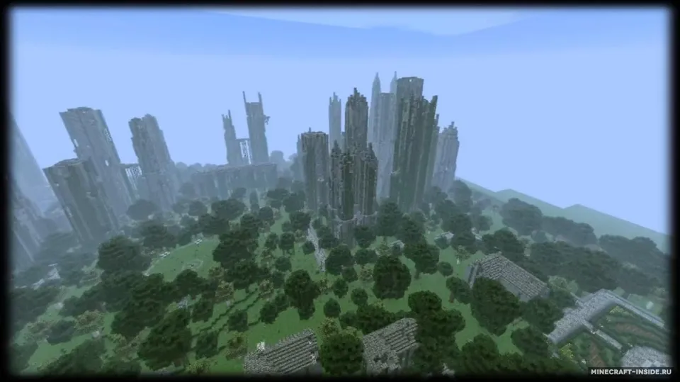 Huge Abandoned City — Minecraft xarita, rasm 3