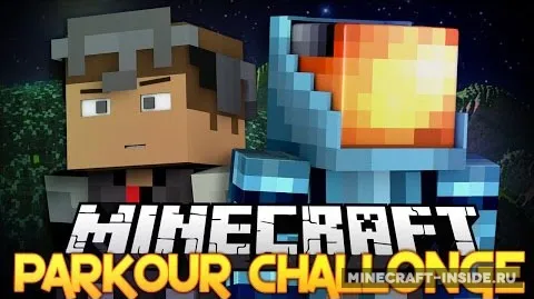 Parkour Challonge — Minecraft xarita, rasm 1