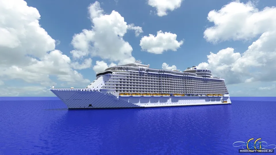 Oasis of The Seas — Minecraft xarita, rasm 2