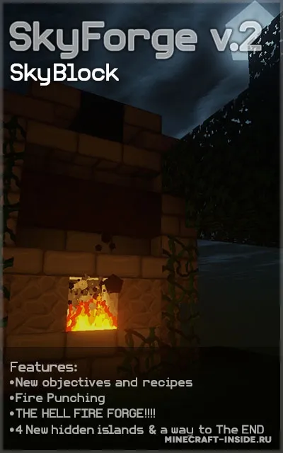 SkyForge: SkyBlock — Minecraft xarita, rasm 2