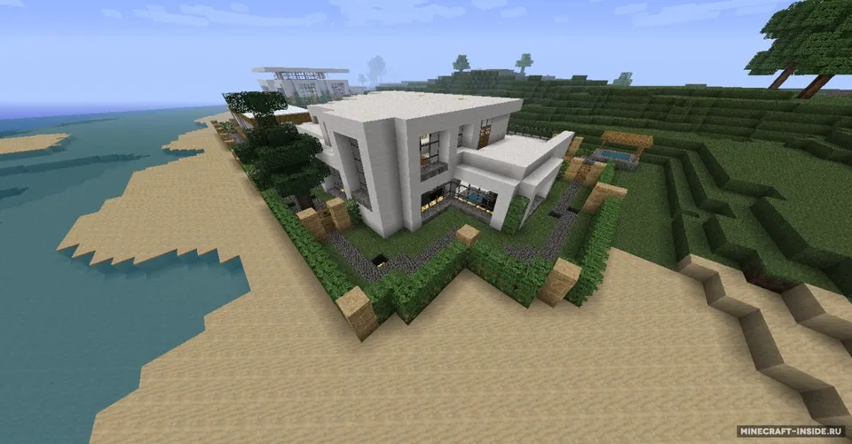 Minecraft Modern House — Minecraft xarita, rasm 3