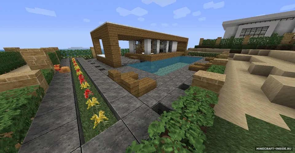 Minecraft Modern House — Minecraft xarita, rasm 7