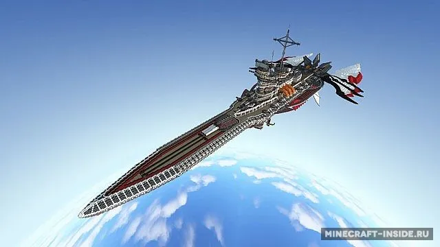 Aurora-Class Battleship — Minecraft xarita, rasm 2