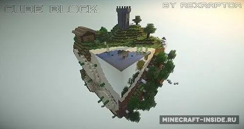 Cube Block — Minecraft xarita, rasm 1