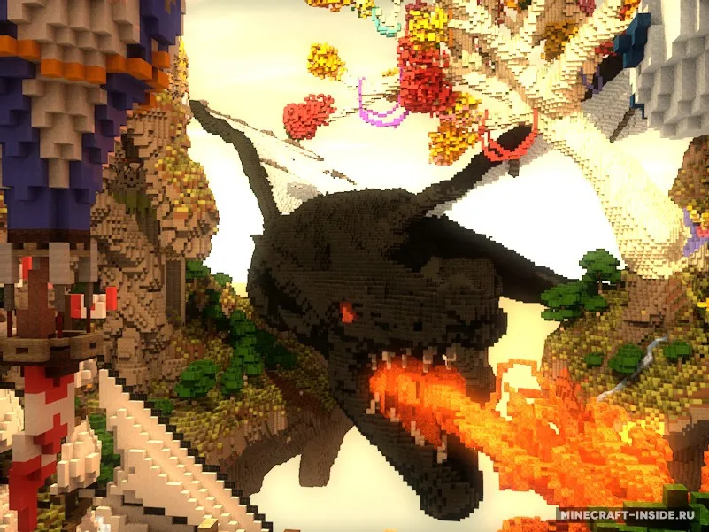 Ferrin - Fantasy City — Minecraft xarita, rasm 3
